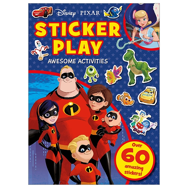 Disney Pixar Sticker Play Awesome Activities