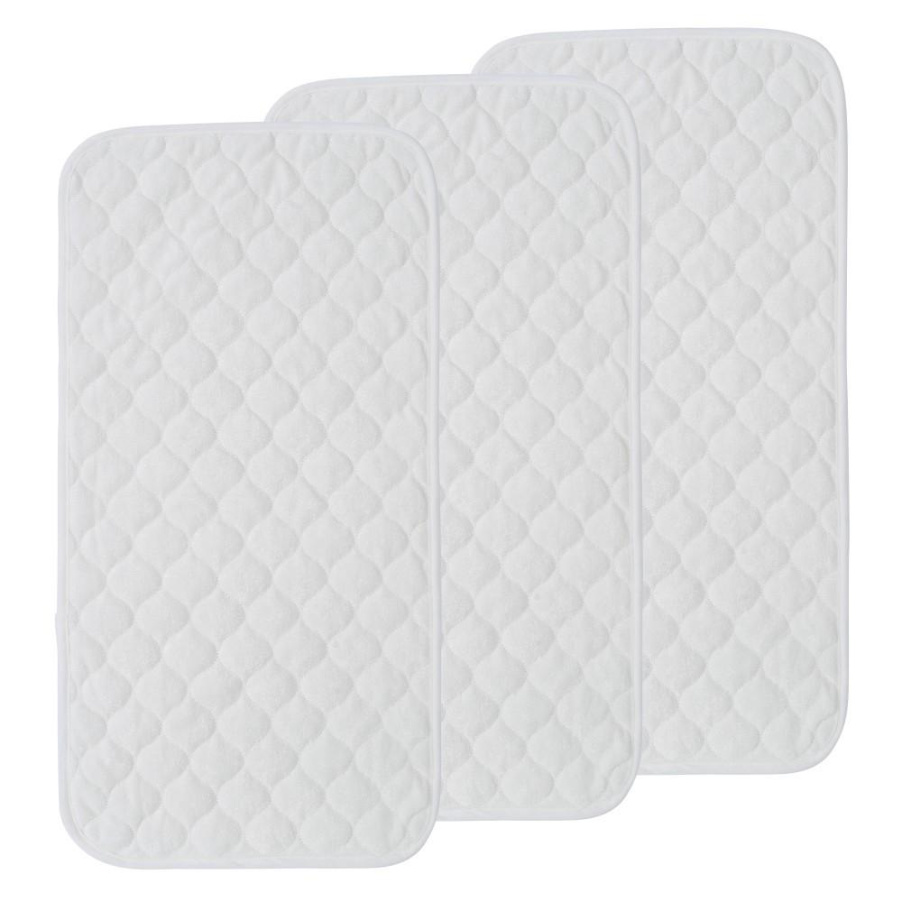3PCS em bé tã da thân thiện với tre Bute Bàn điều dưỡng tã không thấm tã lót em bé có thể tái sử dụng tã trắng