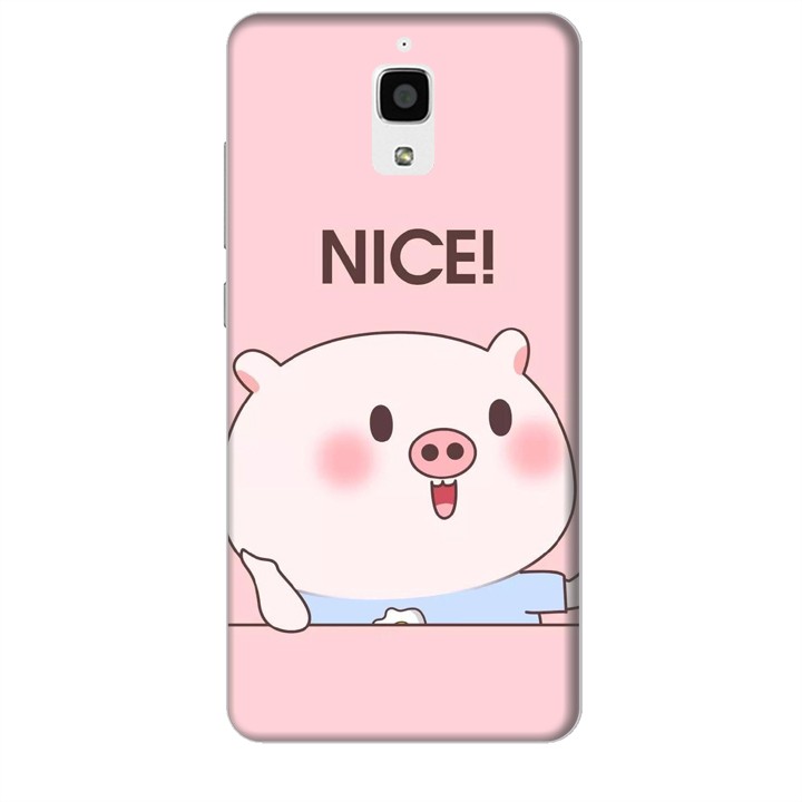 Ốp lưng dành cho điện thoại XIAOMI MI 4 Heo Con Xinh xắn