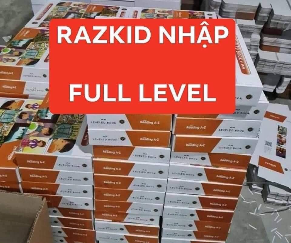 RAKID NHẬP GỘP LEVEL A ĐẾN G TẶNG LINK MP3 VÀ VIDEO,MỖI LEVEL 10Q CÓ HỘP ĐỰNG