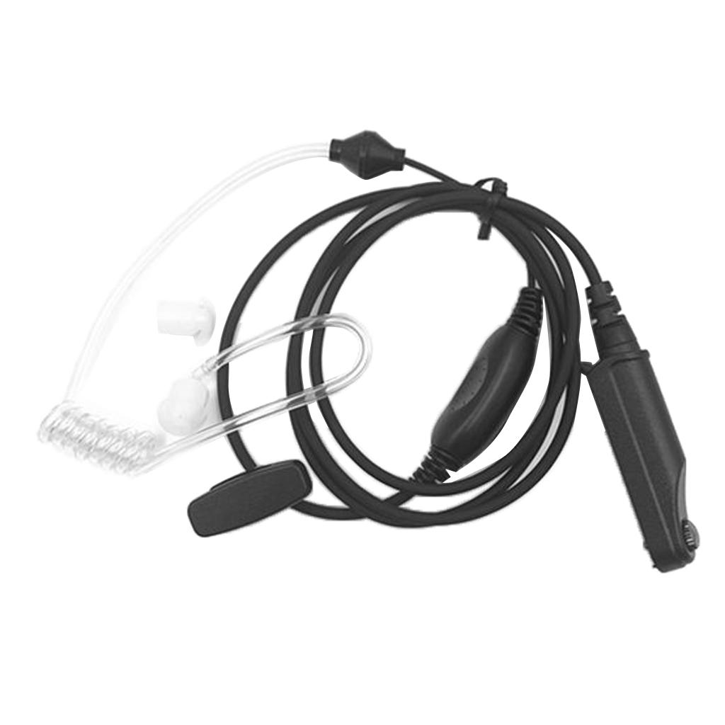 PTT Covert Air Acoustic Tube Headset