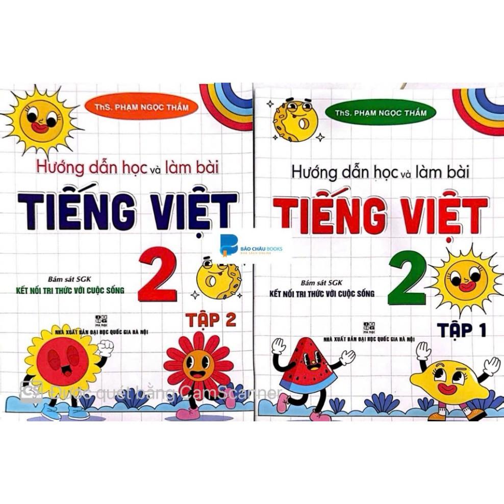 Sách - Hướng dẫn học và làm bài Tiếng Việt 2 3 4 5 (Kết nối tri thức với cuộc sống)HA