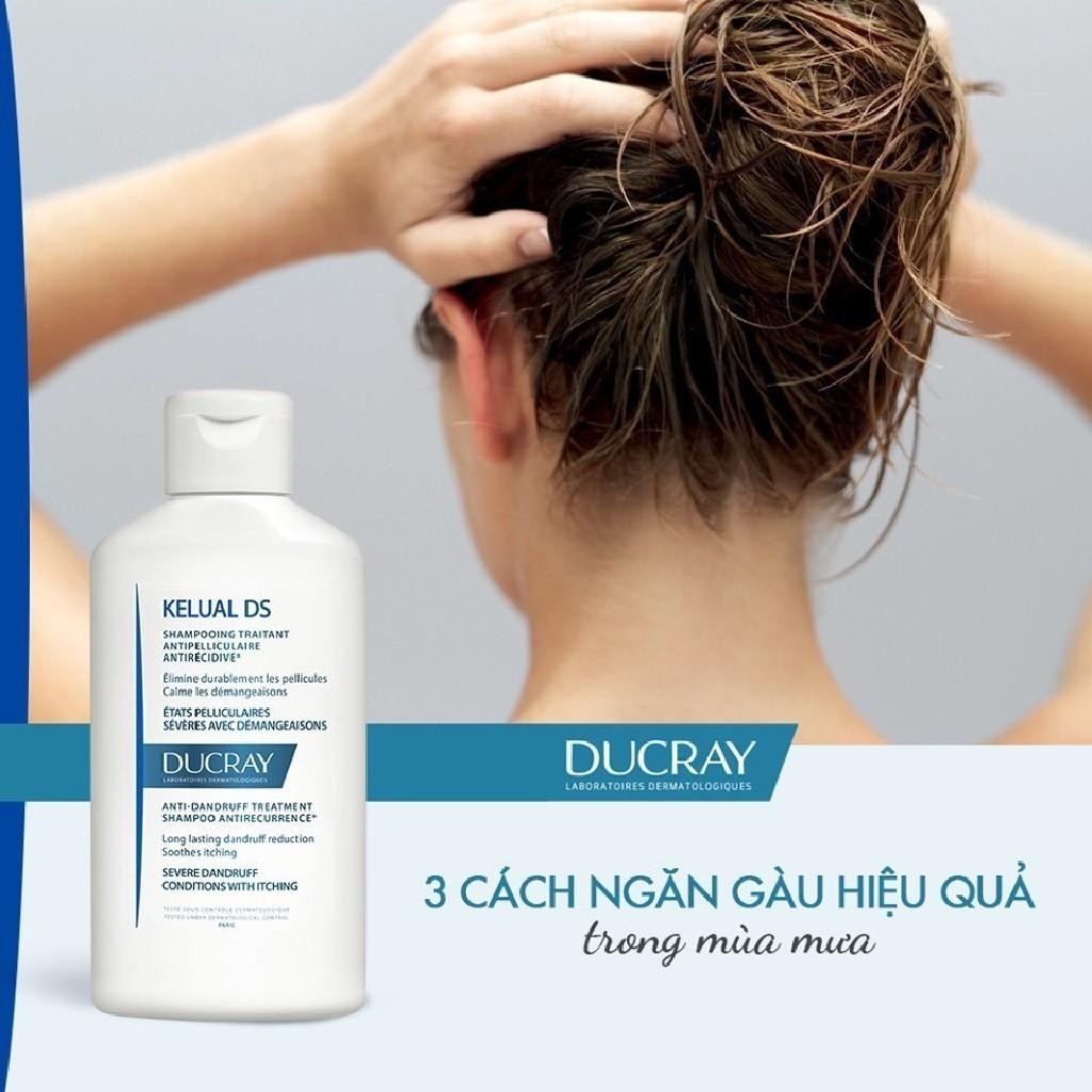 Dầu gội Ducray, hỗ trợ giảm ngứa giảm rụng tóc Ducray Kedual DS Shampooing 125ml