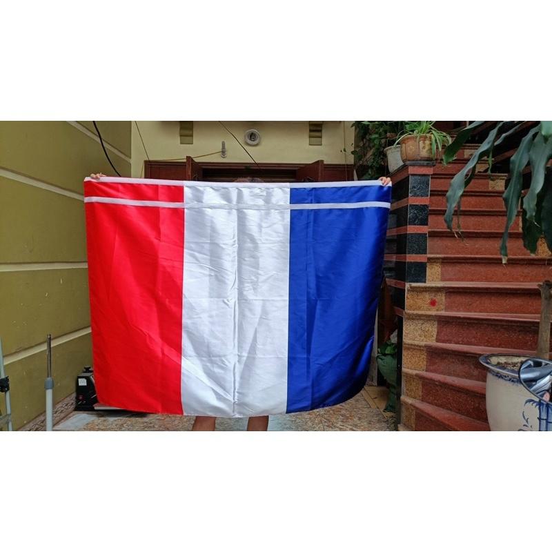 Cờ nước Pháp 1x1,5m in 3D 2 lớp vải