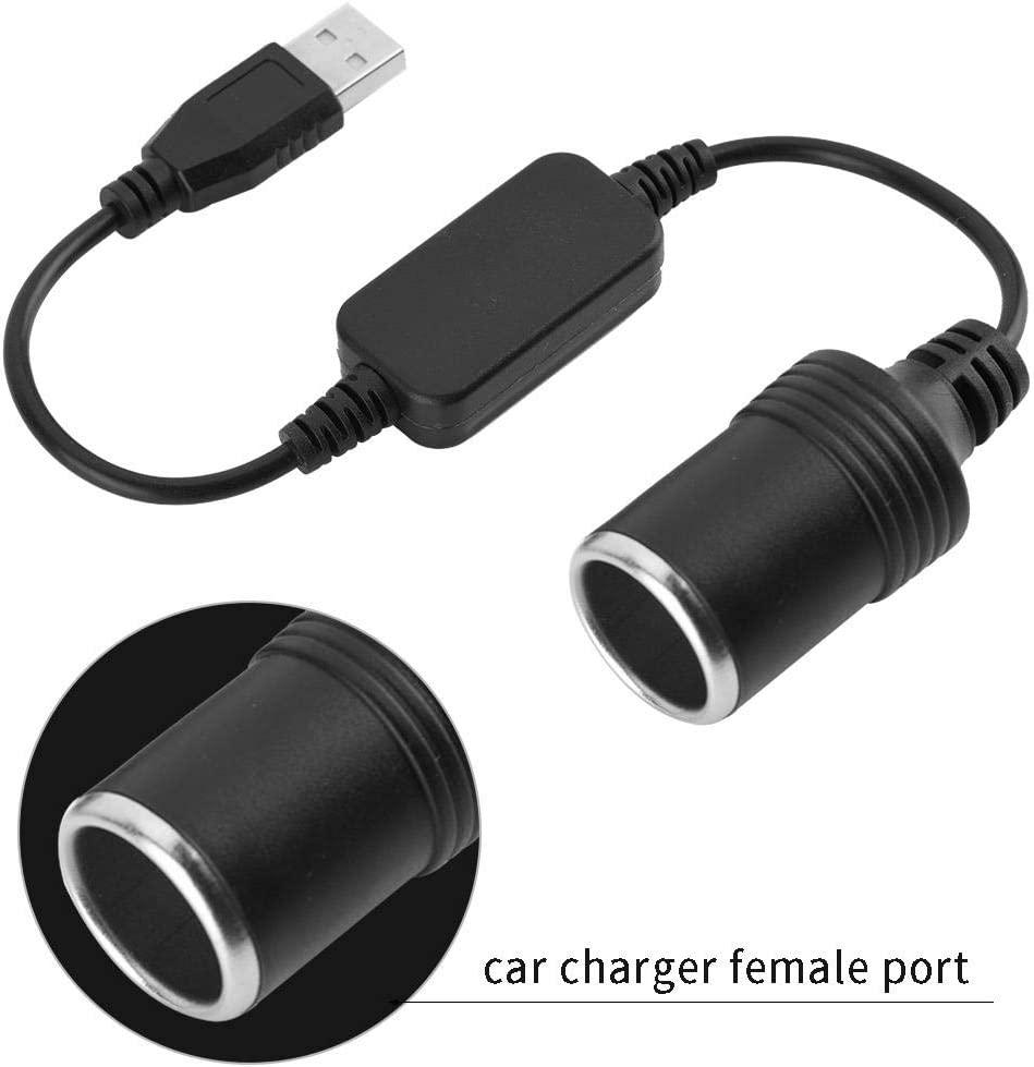 Bộ chuyển đổi bộ chuyển đổi nhẹ hơn, Cổng USB sang 12V Bộ chuyển đổi ổ cắm nhẹ hơn