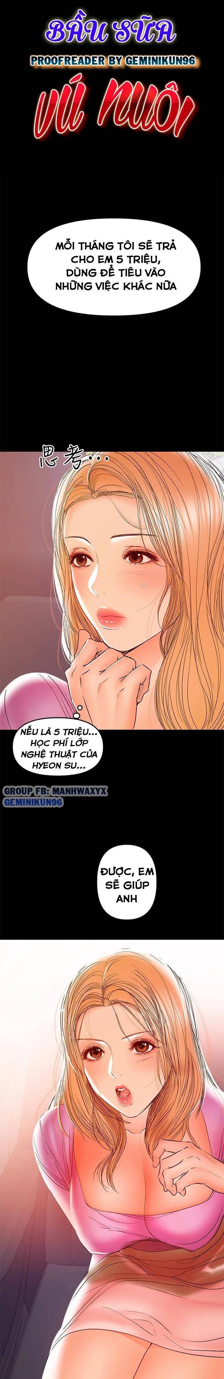 bầu sữa vú nuôi chapter 27 1