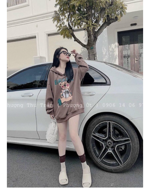 Disney Nam Nữ Khoác Chuột Mickey Áo Khoác Hoạt Hình Tay Dài Thời Trang Có Mũ Nam Nữ, ÁO HOODIE COOL TEDDY CÁ TÍNH, ÁO GẤU BEARE MŨ NÂU, áo khoác hoodie beabe unisex oversize ulzzang  đáng yêu cực xinh mùa thu đông
