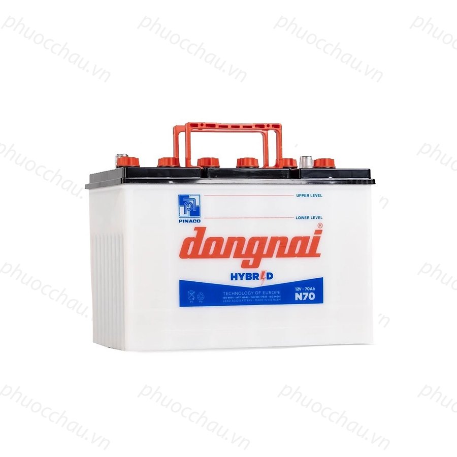 Bình Ắc Quy 12V-70AH, Ắc Quy Dong Nai N70