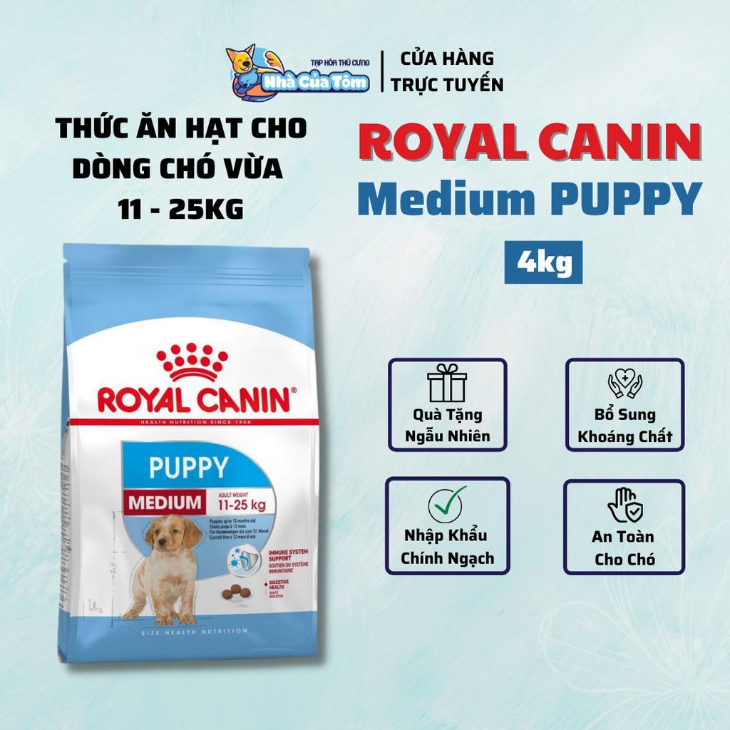 Hạt Royal Canin Medium Puppy Cho Chó Con Size Vừa 11-25kg