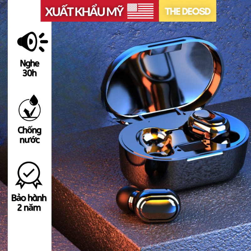 Pin 240h - Tai Nghe Bluetooth Không Dây TWS Có Micro The Deosd - Hàng Chính Hãng