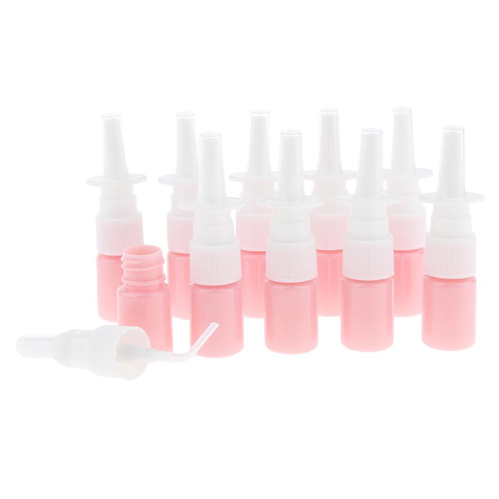 30x 5ML Plastic Nasal Spray Bottle Sprayers For Dispensing Wash Rhinitis