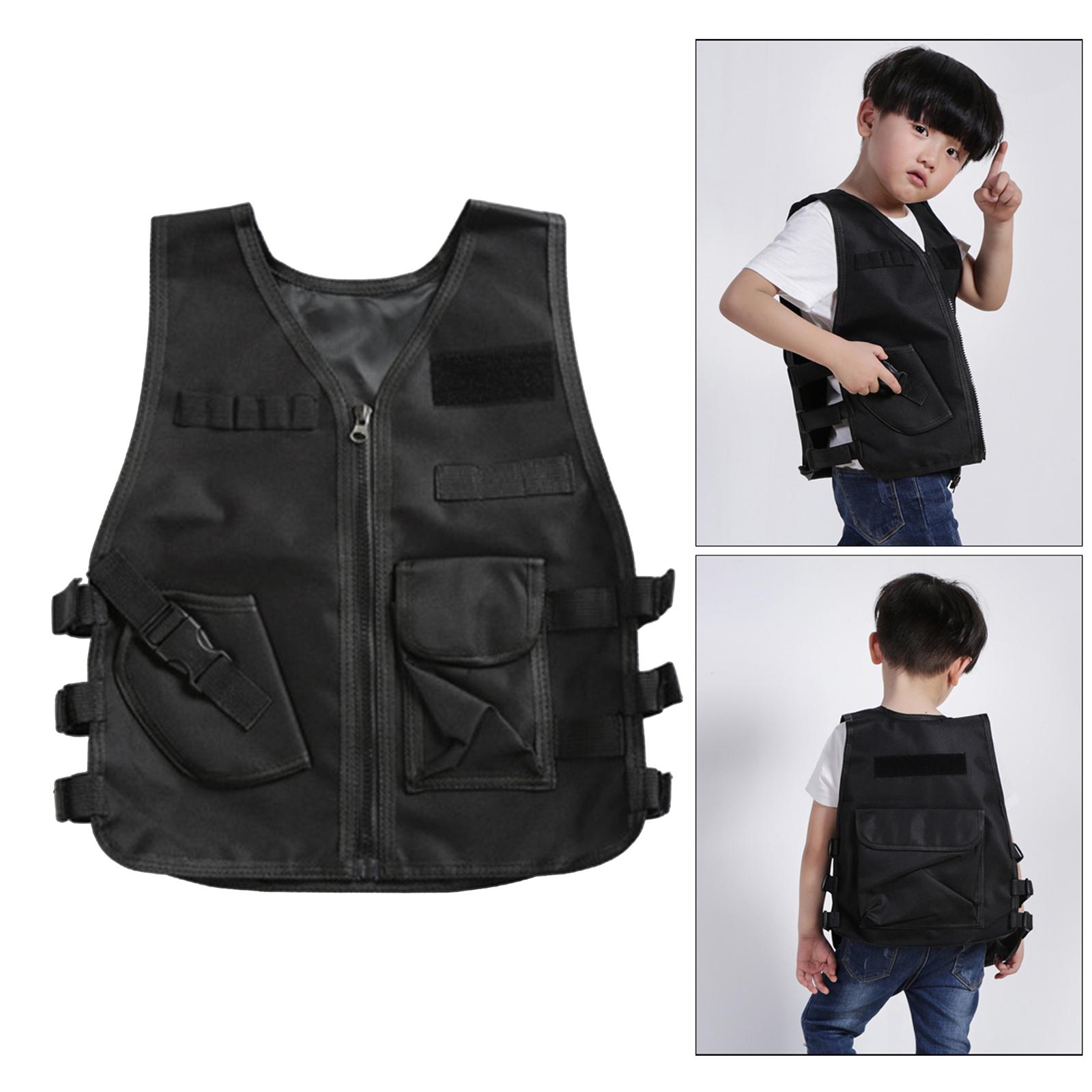 Kid's Training Waistcoat Assault Gear Plate Carrier