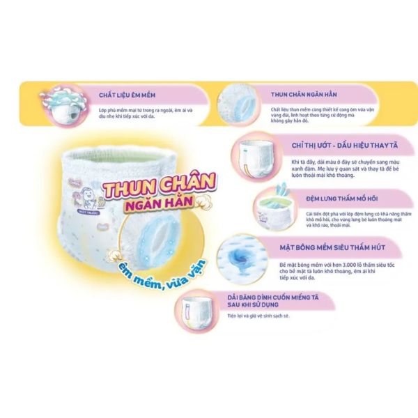 Tã quần cao cấp Bobby Extra Soft-Dry M60 - Tặng 4 miếng