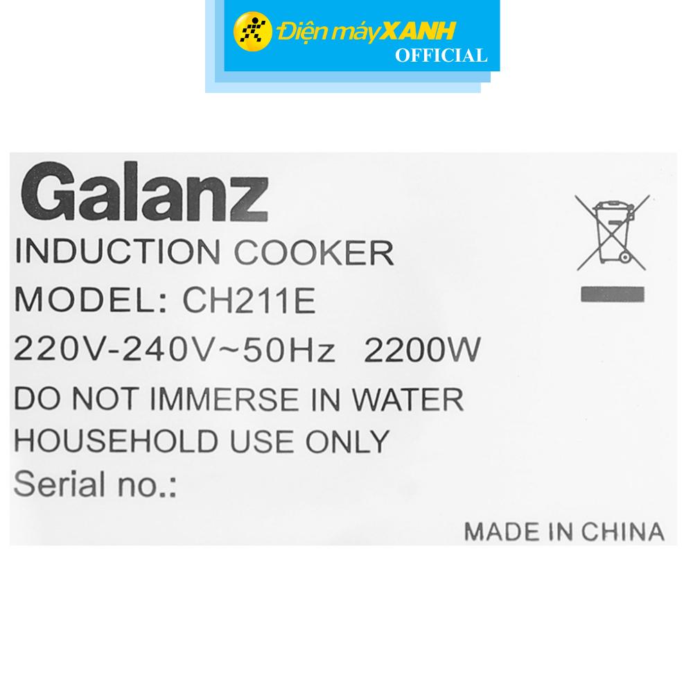 Bếp từ Galanz CH211E - Hàng Chính Hãng