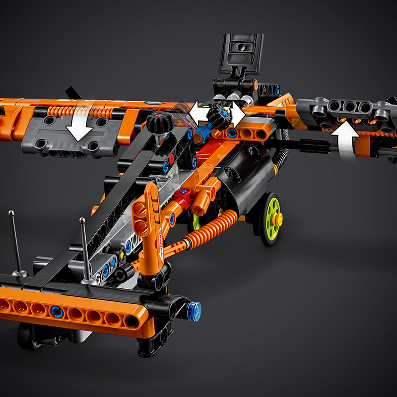 LEGO TECHNIC 42120 Ca nô Đệm Khí Cứu Hộ