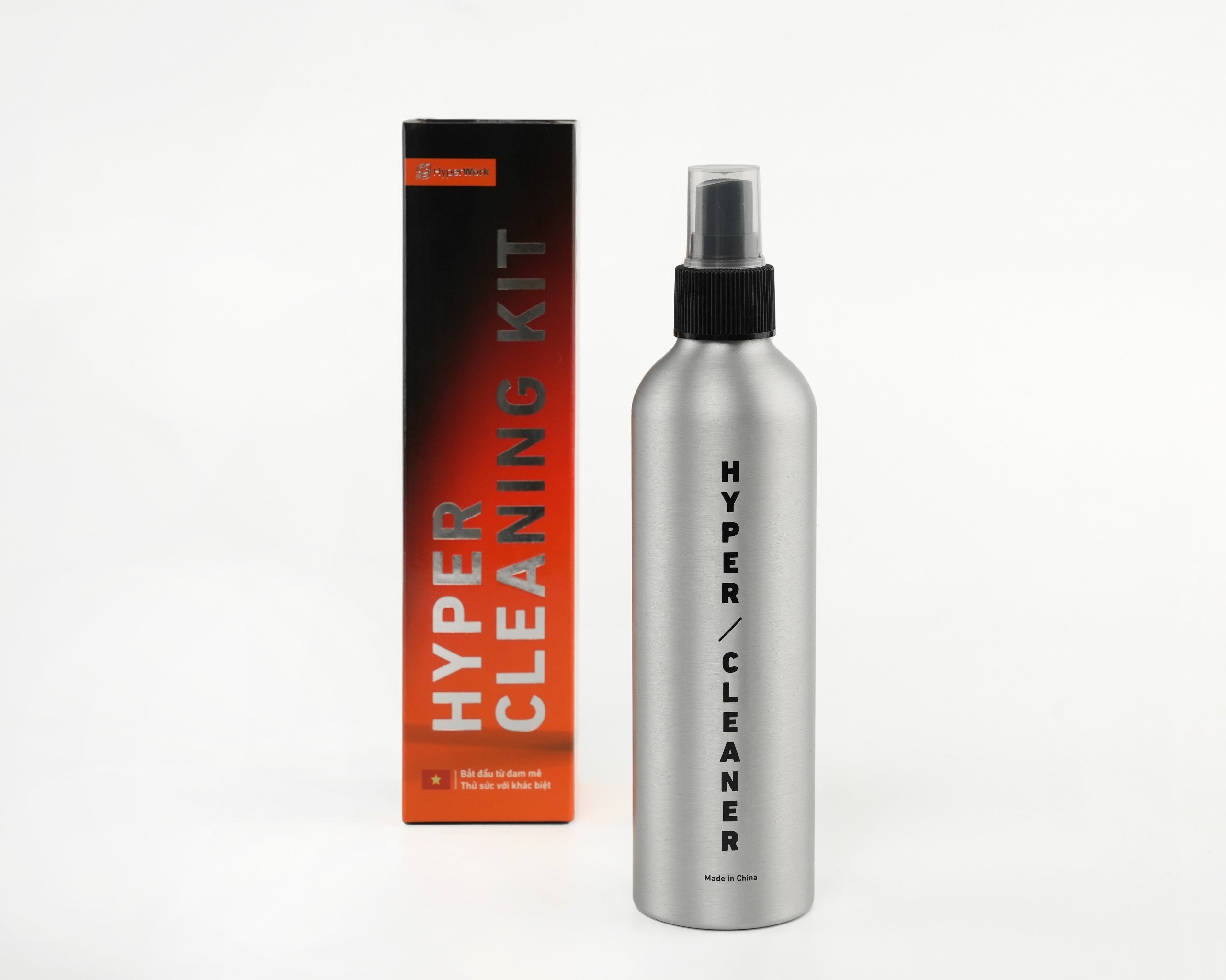 Chai xịt vệ sinh HyperWork HyperCleaning Kit - Hàng Chính Hãng