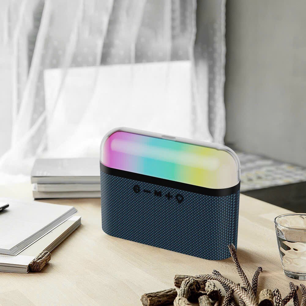 LOA WIWU THUNDER P60 CHO CÁC THIẾT BỊ KẾT NỐI BLUETOOTH, ÂM THANH NỔI, CÓ THỂ THAY ĐỔI MÀU SẮC - HÀNG CHÍNH HÃNG