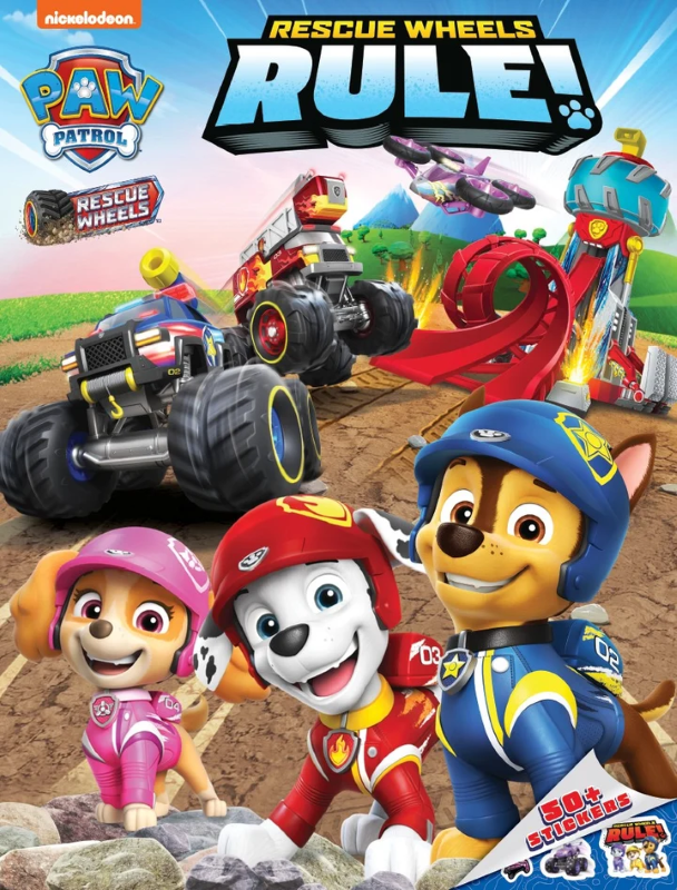 Sách Paw Patrol - Activity Kit - Rescue Wheels