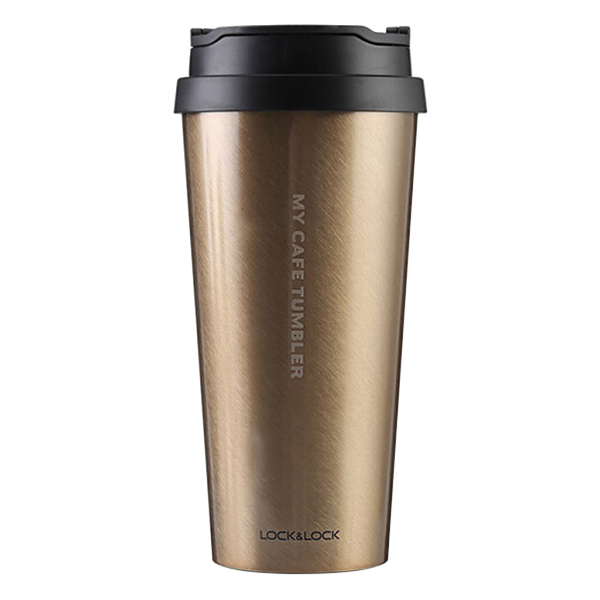 Ly Giữ Nhiệt Bằng Thép Không Gỉ Lock&Lock Clip Tumbler LHC4151GOD - Gold