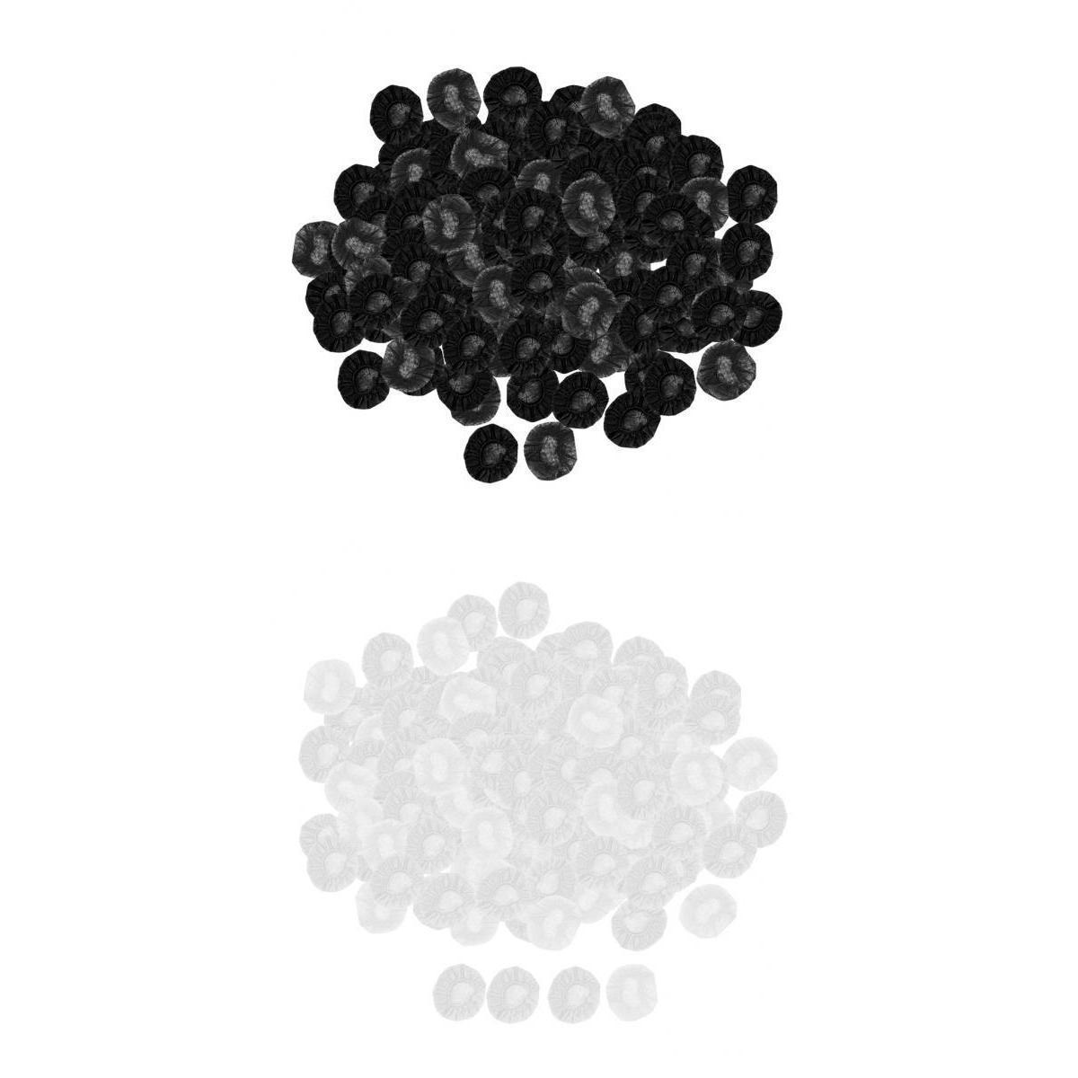 400 / Pack Disposable Microphone Cover Handheld Microphone Covers Black White