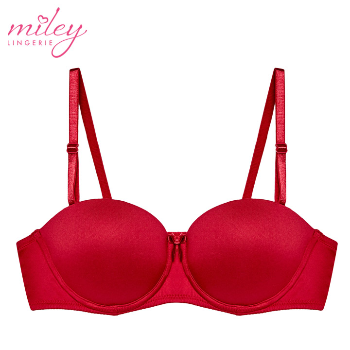 Áo ngực nữ cúp ngang Elegant Miley Lingerie BRM04002 - Màu đỏ đô