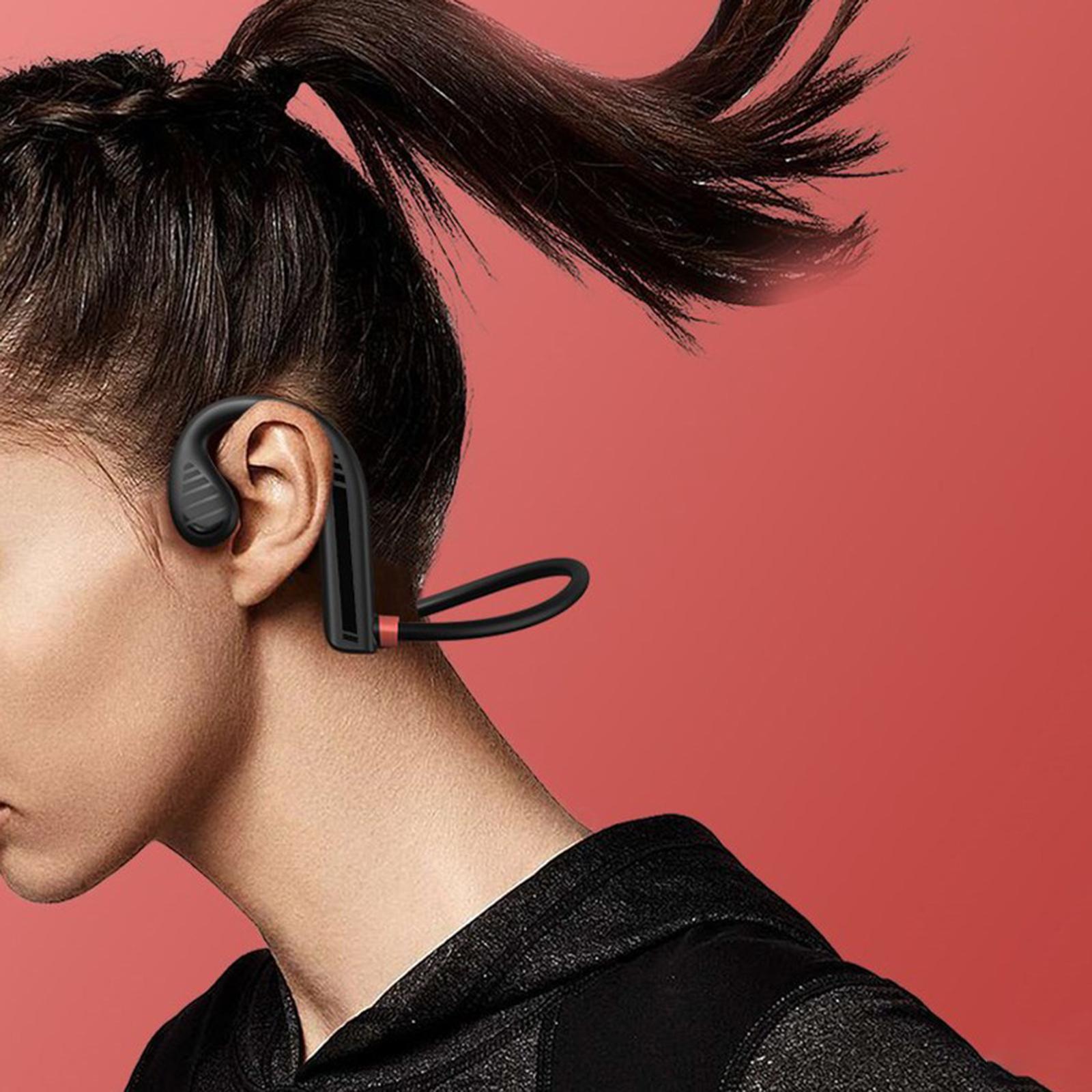 Air Conduction Headset Wireless Open Ear Comfortable Not for Cycling