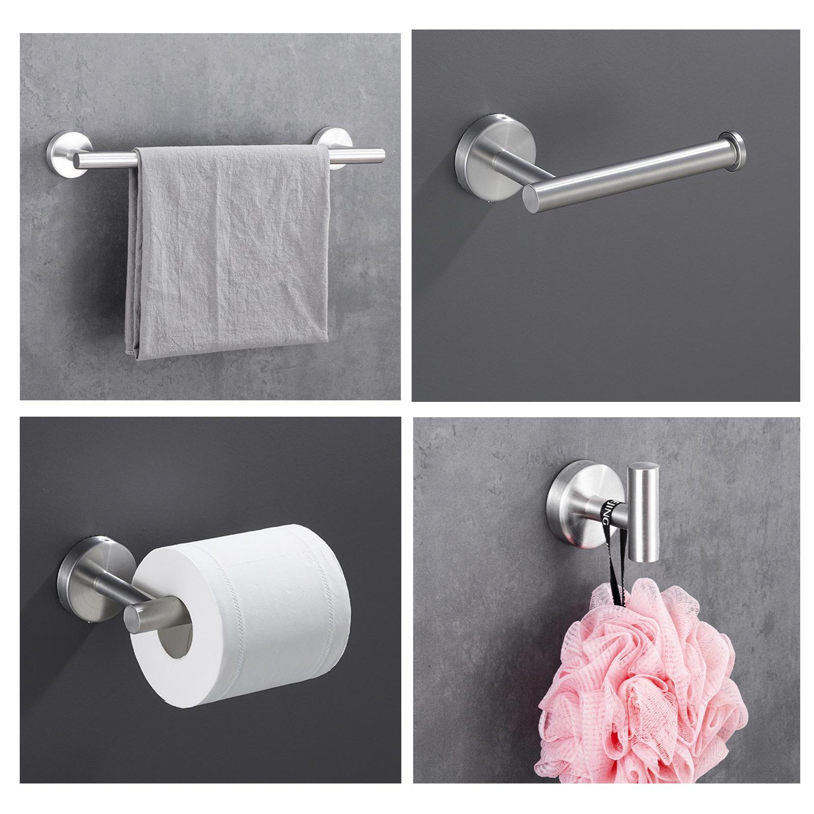 Thanh Treo Nhà Tắm Khoan Tường Thép Không Gỉ