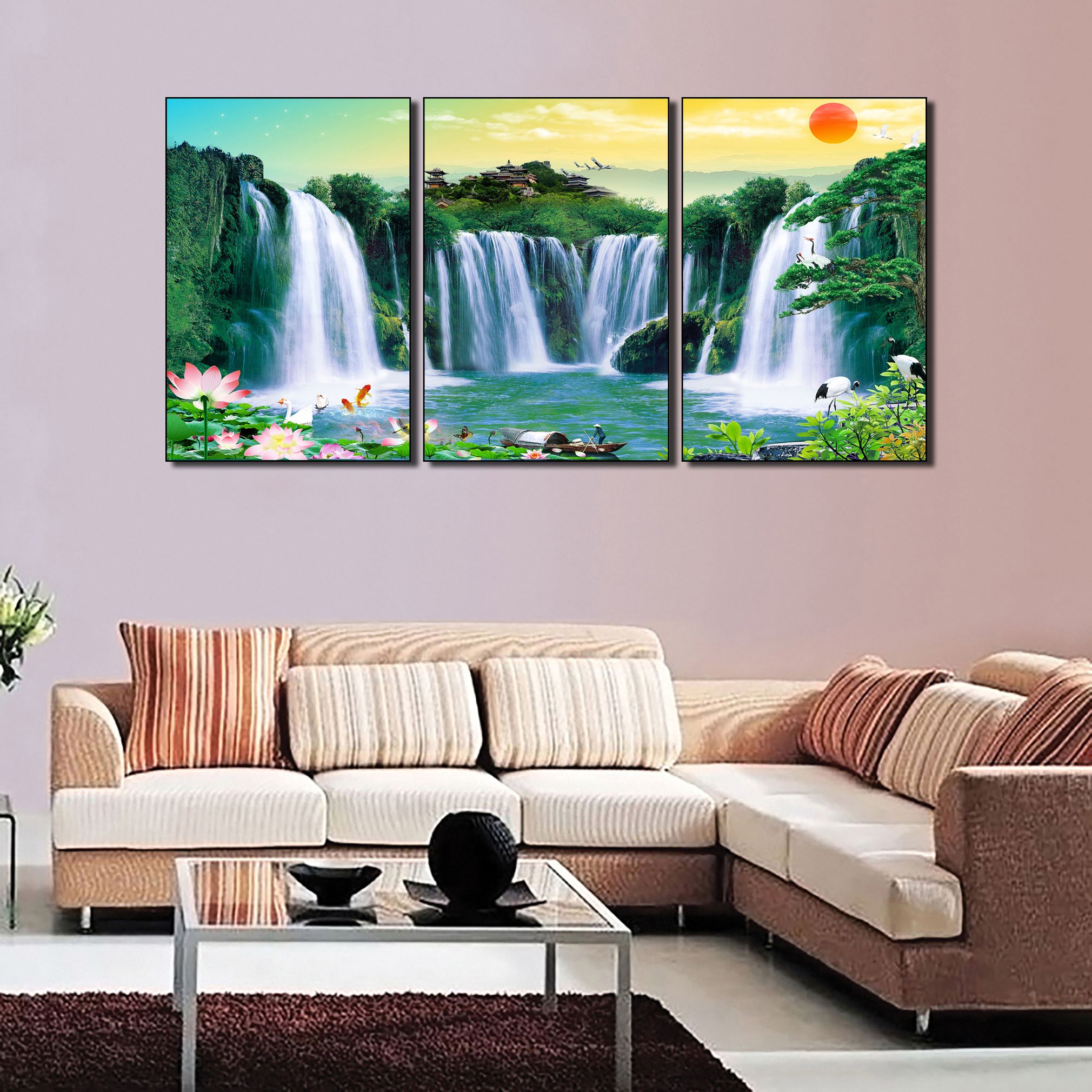 Tranh Thiên Nhiên Bộ Ghép Q12B-ZTH