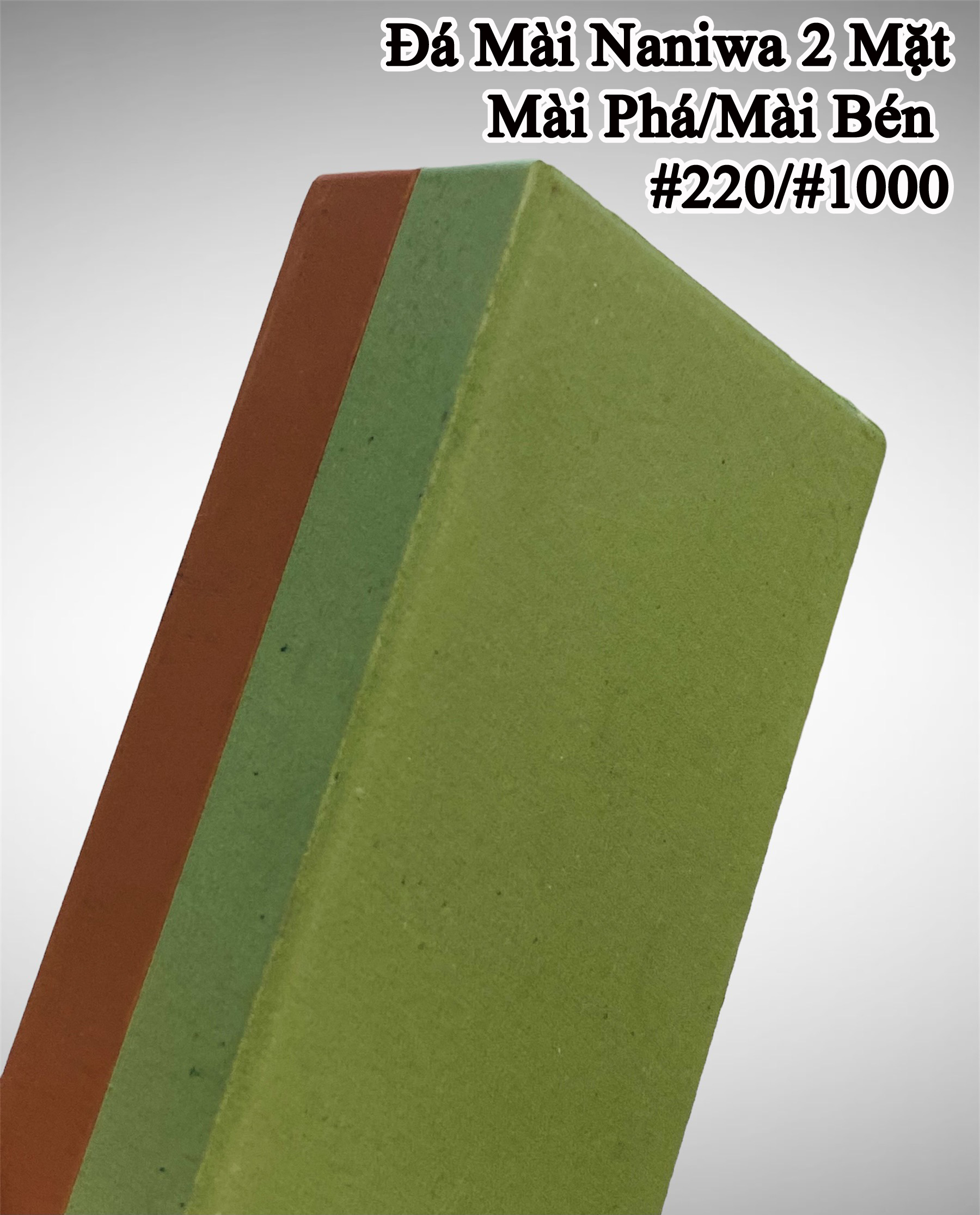Đá Mài Nhật Bản Naniwa 2Mặt: Mài Phá/Bén #220/#1000, MS-502/510 - TsubameSanjo Japan Shop