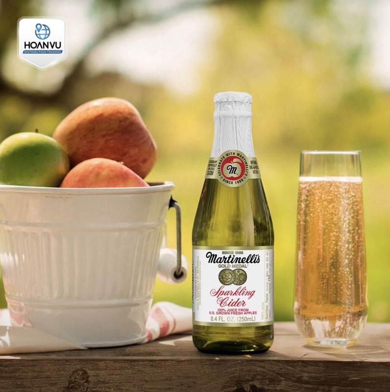 Nước Ép Táo Martinelli's Sparkling Cider Apple (250mlx12)