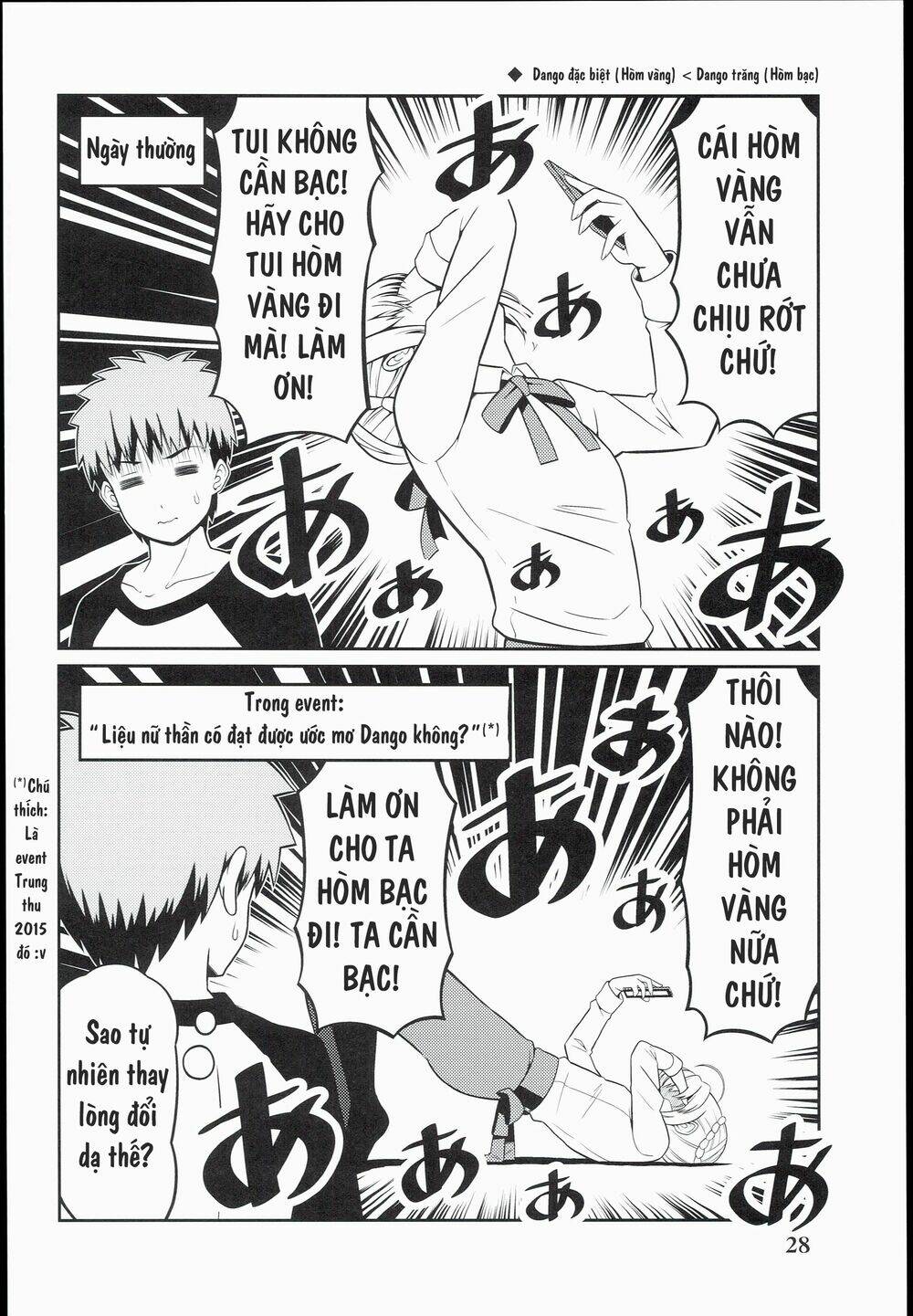 saber-san chơi fgo! chapter 1 30