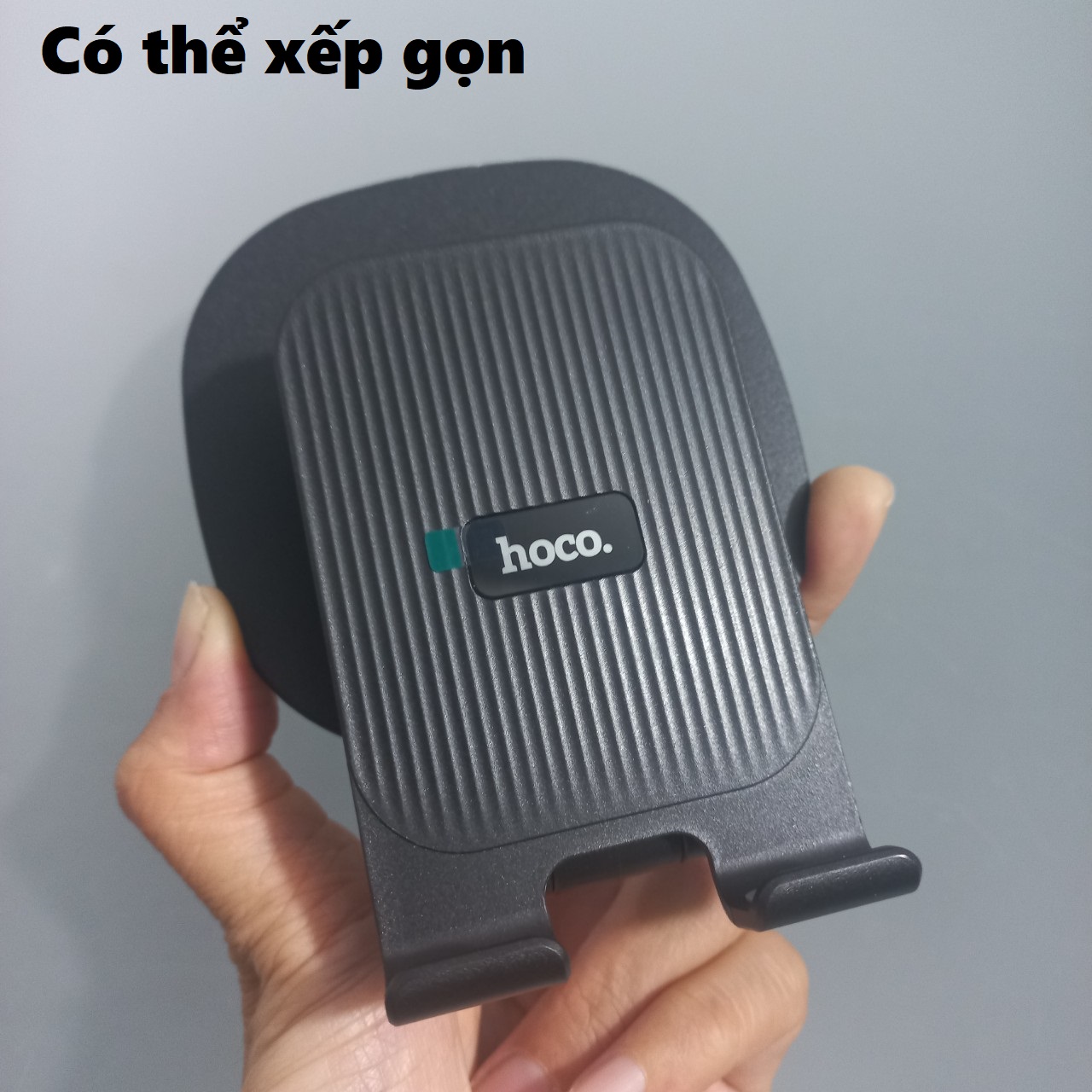 GIÁ ĐỠ ĐIỆN THOẠI ĐỂ BÀN DẠNG GẬP THIẾT KẾ 2 TRỤC CHO ĐIỆN THOẠI HOCO HD6 HD8 _ hàng chính hãng