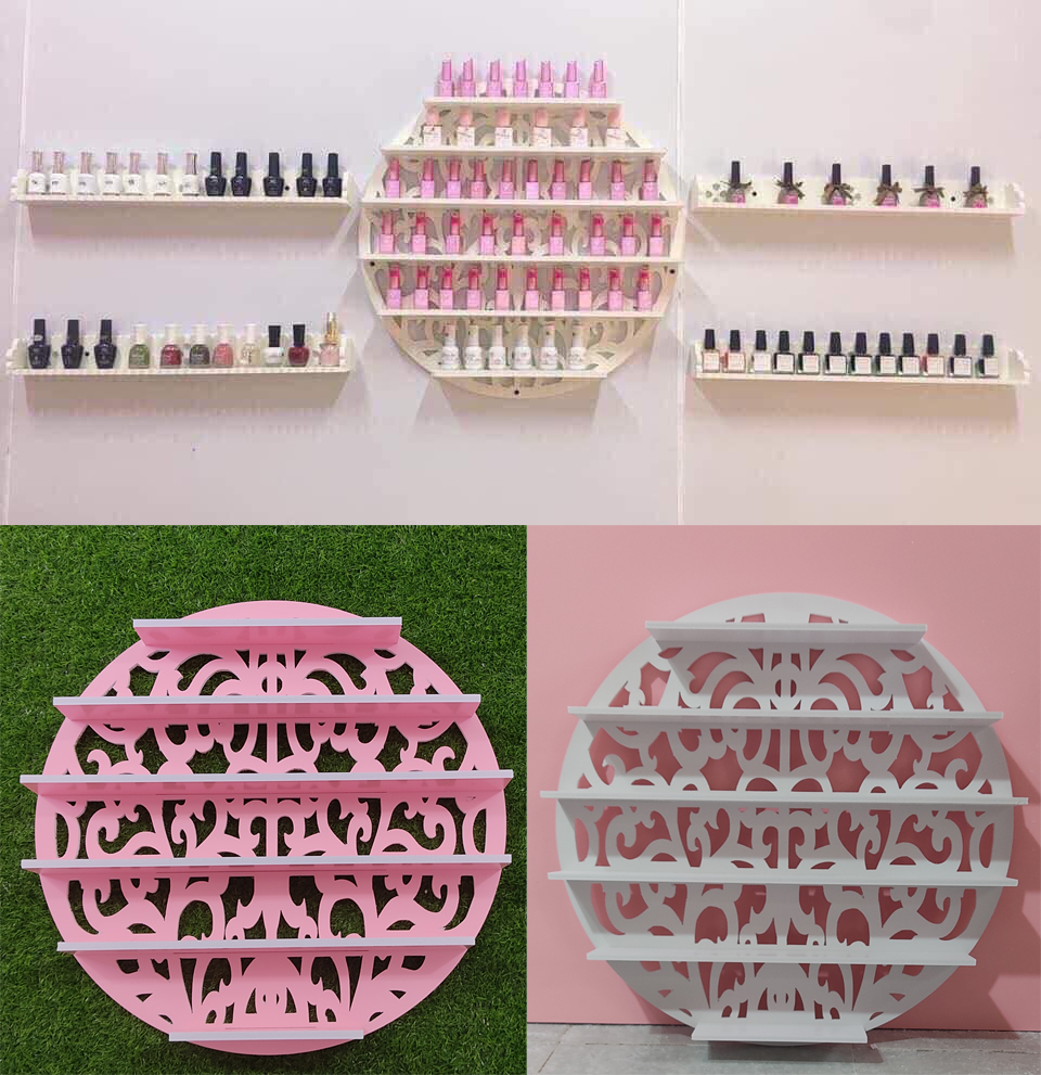 Kệ Sơn Nail hình Tròn