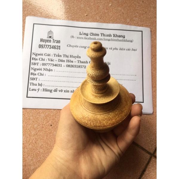 Nậm tre đánh bóng dành cho chim chào mào