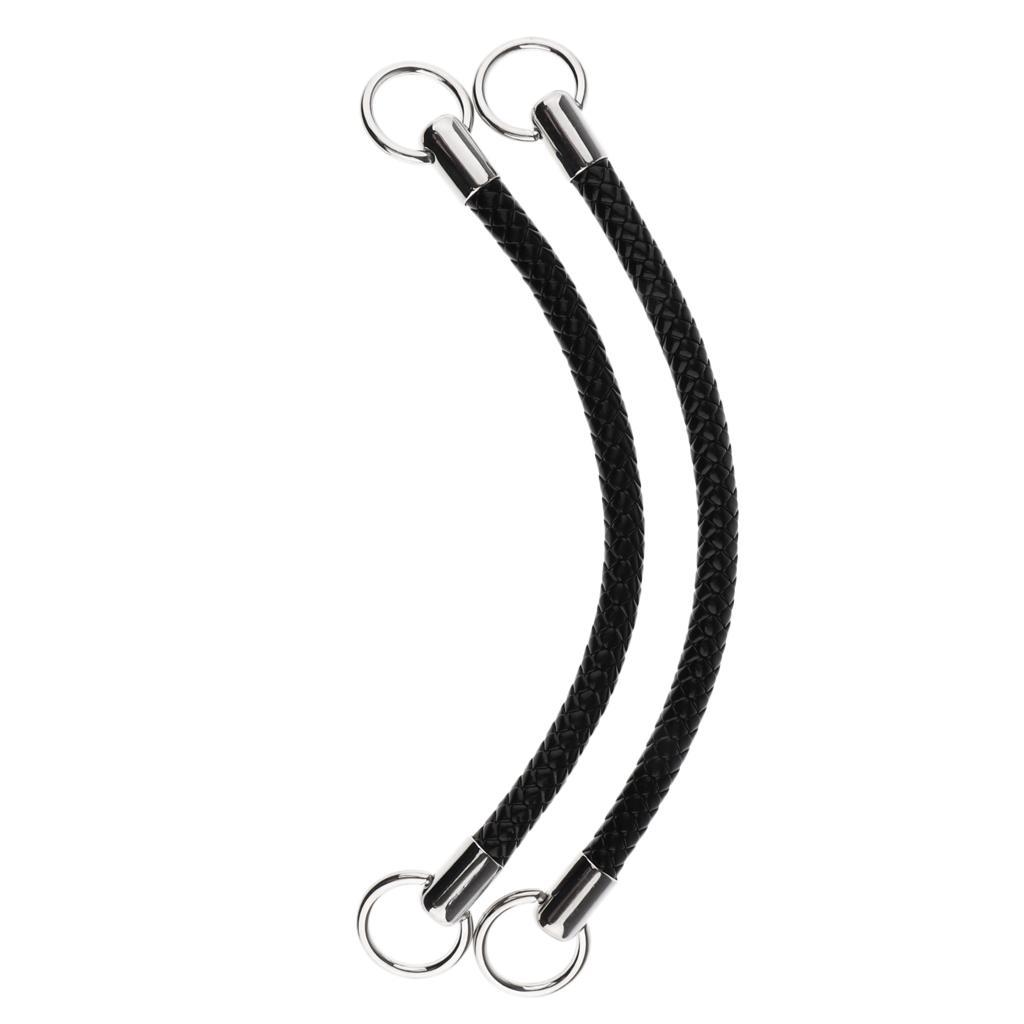 1 Pair Shoulder Bag Replacement Handles PU Leather Handbag Strap 25cm