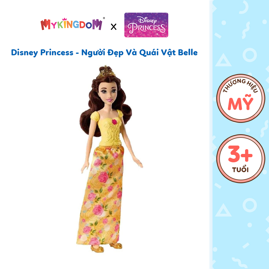 Đồ Chơi Disney Princess - Người Đẹp Và Quái Vật Belle DISNEY PRINCESS MATTEL HLX31/HLX29