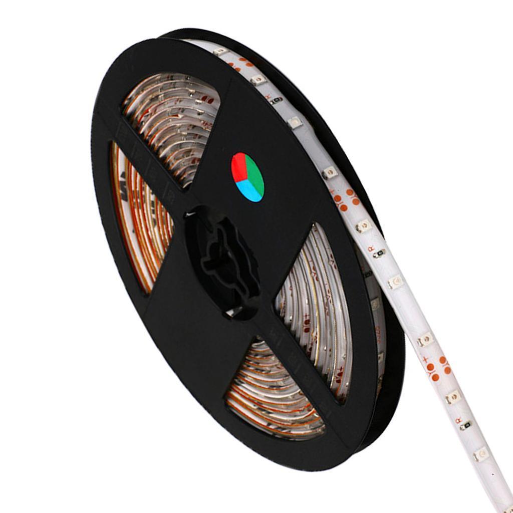 2-5pack SMD 3528 RGB LED Strip Lights Flexible 1m