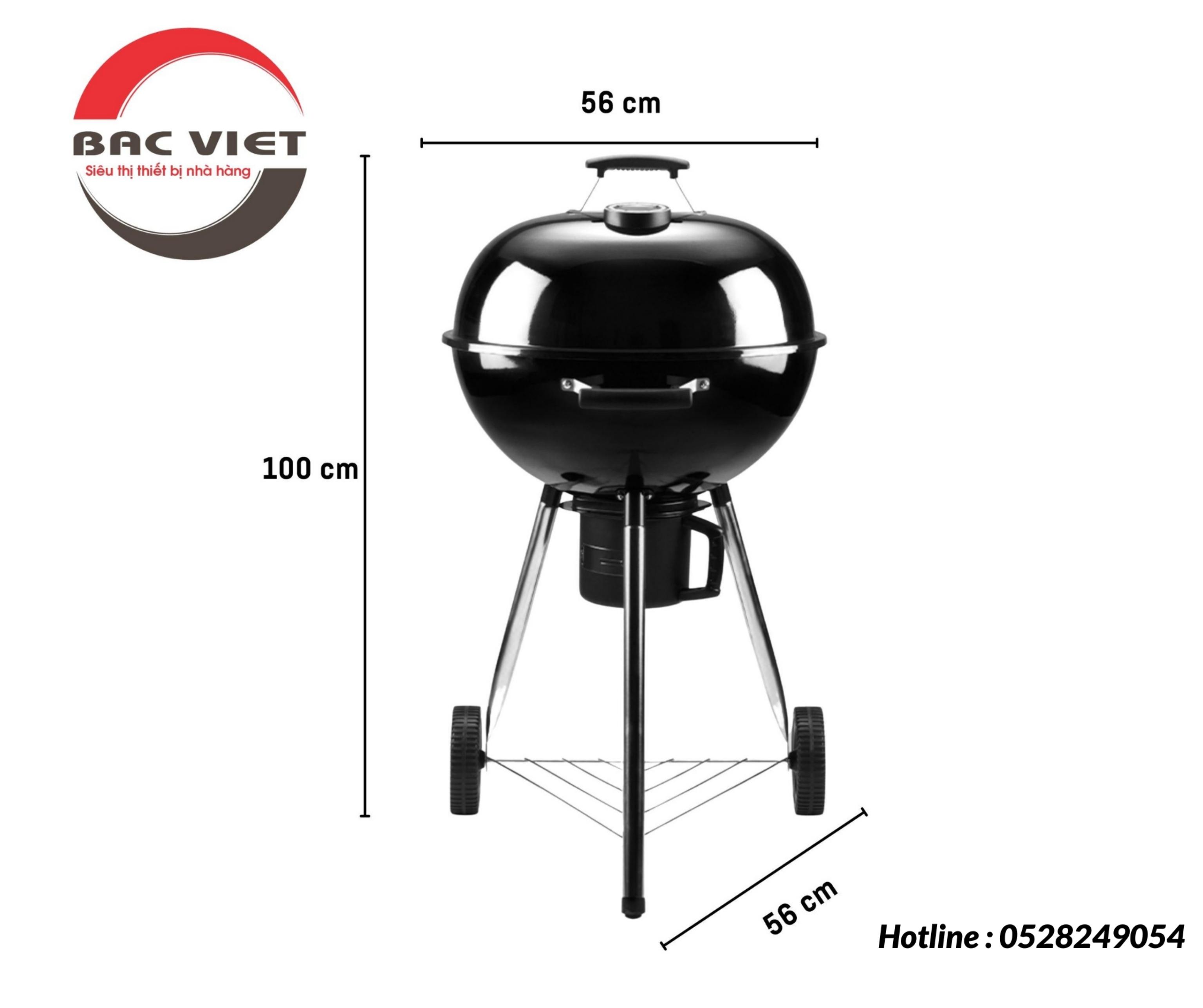 BẾP NƯỚNG THAN HOA BBQ CAO CẤP MỚI [ Bảo Hành 12 Tháng ]