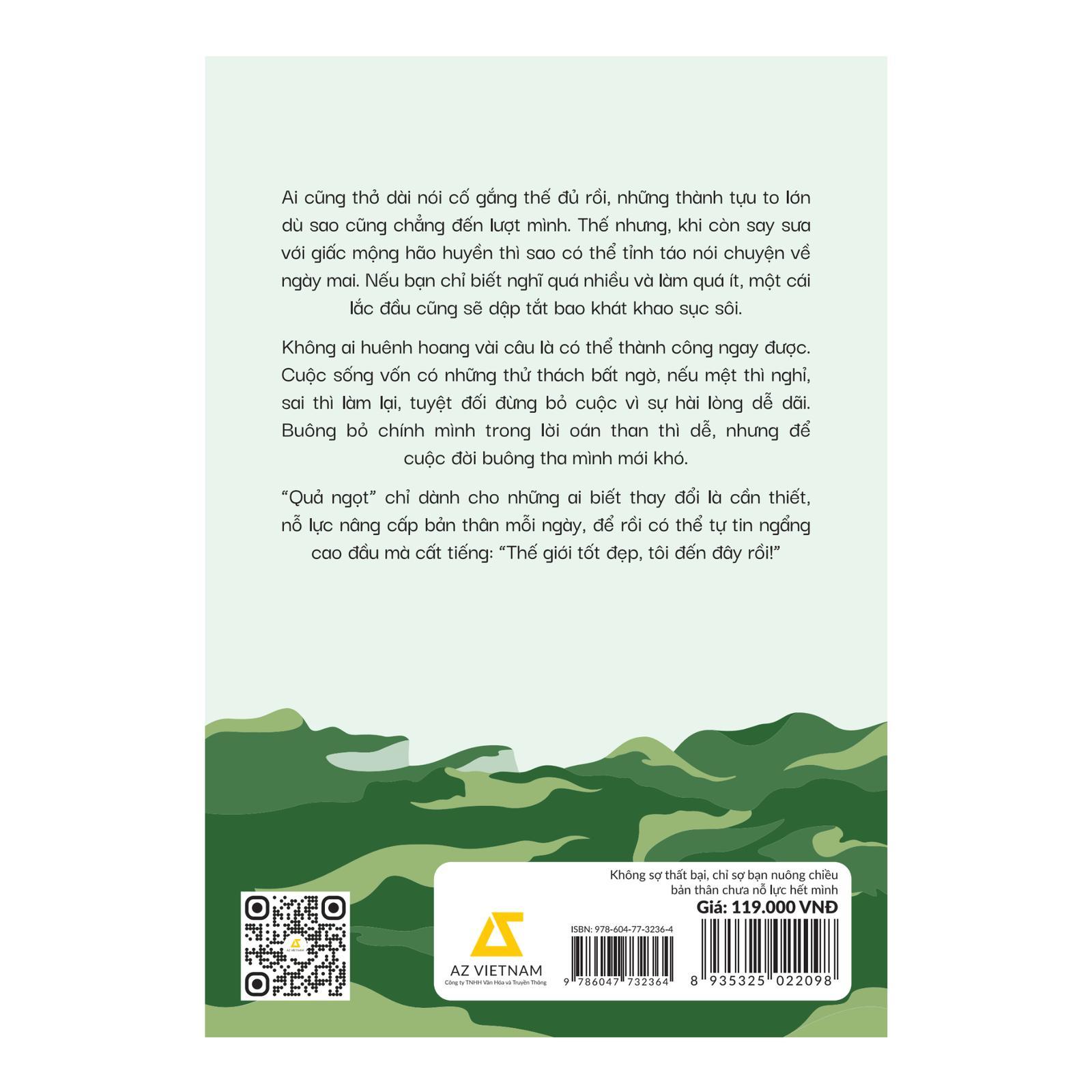 Không Sợ Thất Bại, Chỉ Sợ Bạn Nuông Chiều Bản Thân Chưa Nỗ Lực Hết Mình - Bản Quyền