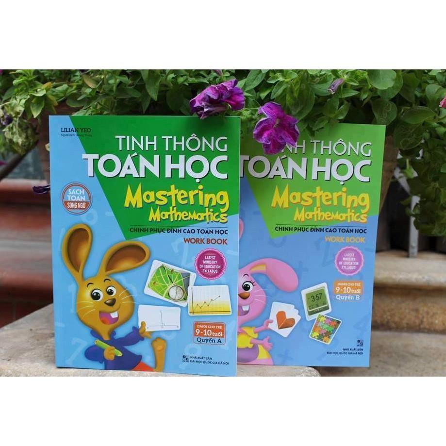 Combo Tinh Thông Toán Học - Mastering Mathematics - Dành Cho Trẻ 9-10 Tuổi - Bản Quyền