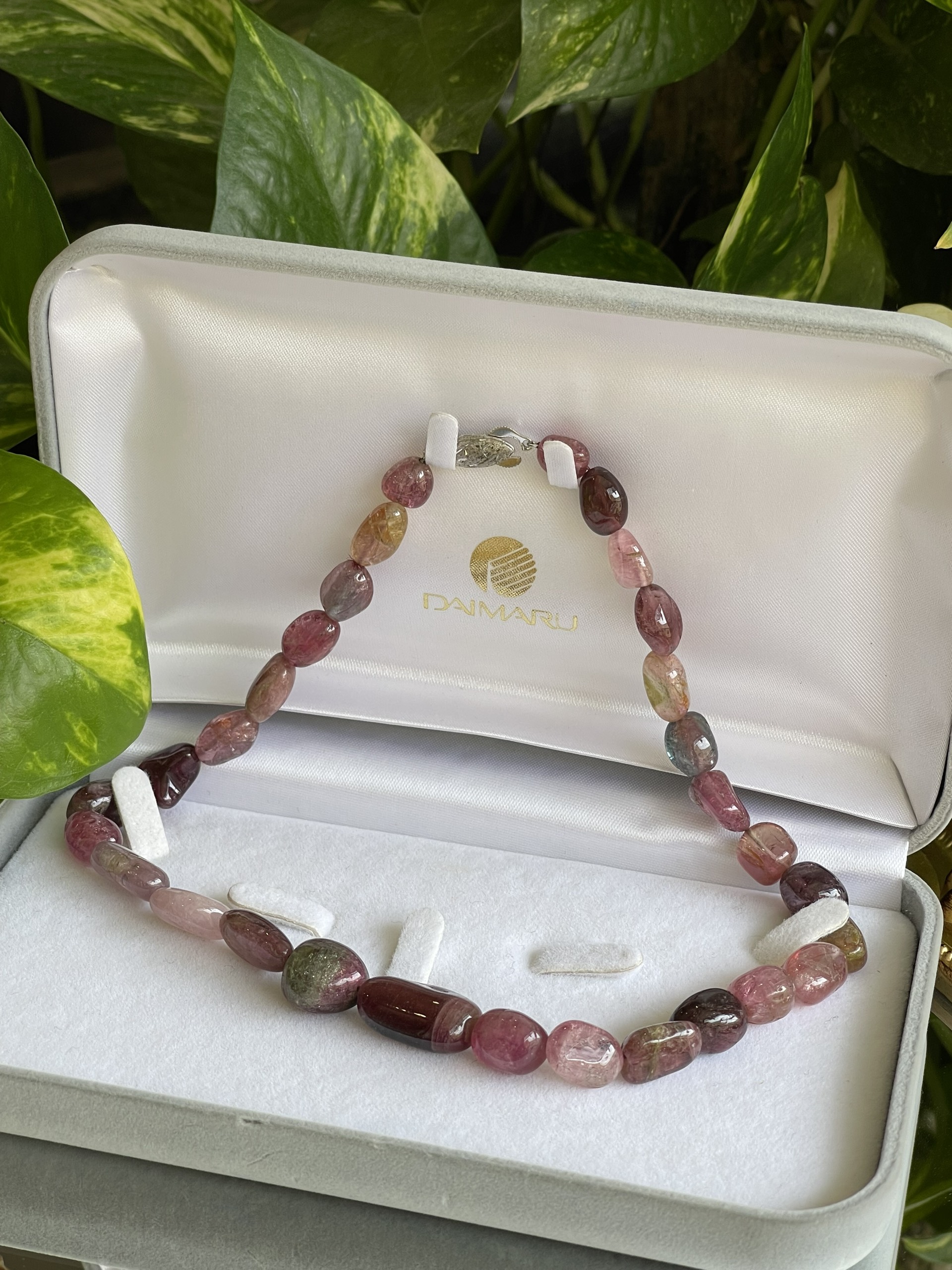 Vòng cổ Đá Tourmaline nước A chuẩn VIp