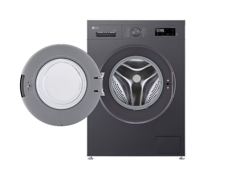 [Giao Hàng Toàn Quốc] Máy giặt lồng ngang LG AI DD Inverter 9kg màu đen FB1209S5M - Hàng Chính Hãng