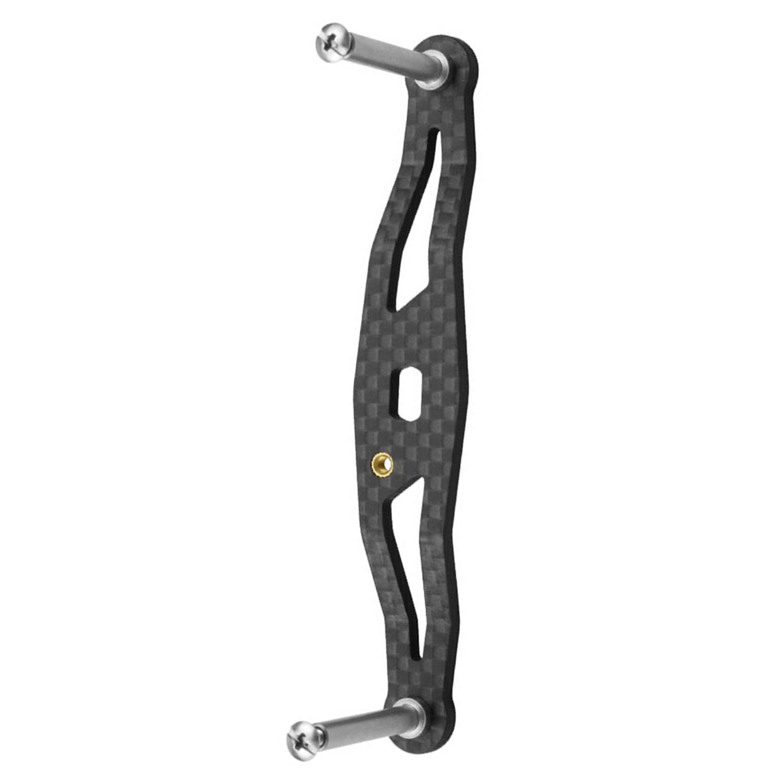 Carbon Baitcasting Reel Handle Left Right Handle Crank Accessory for Casting Reel