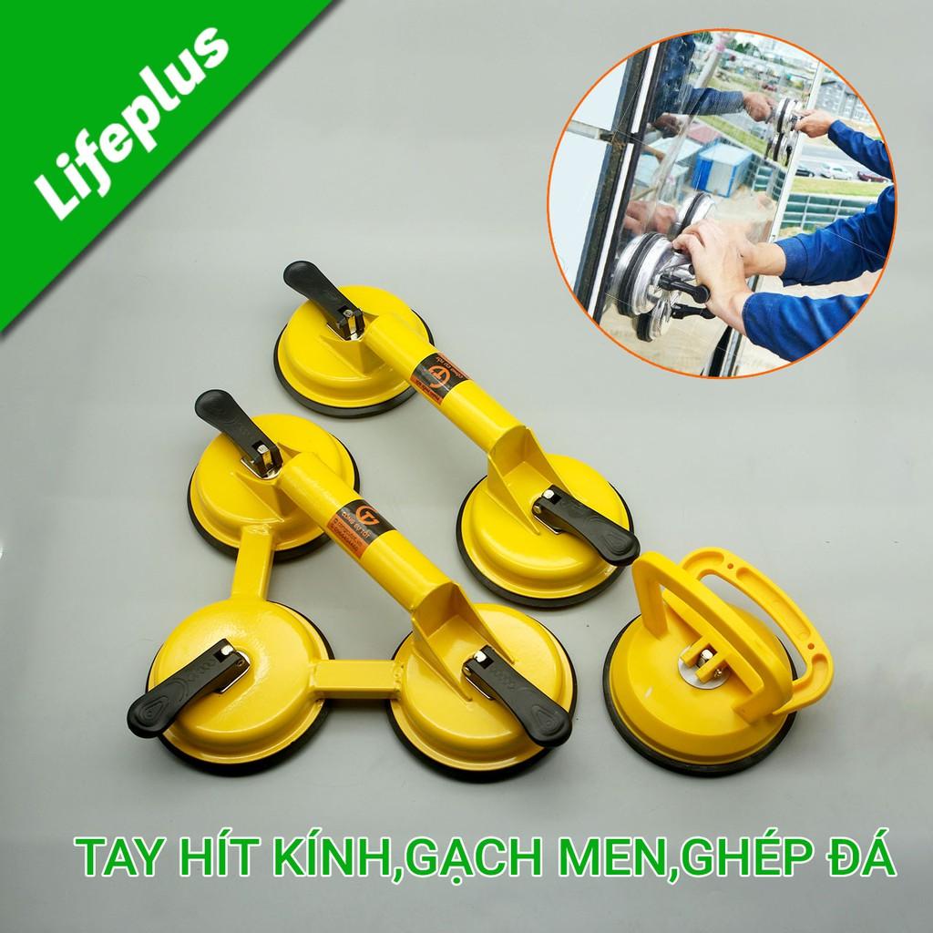 Tay hít kính, gạch men