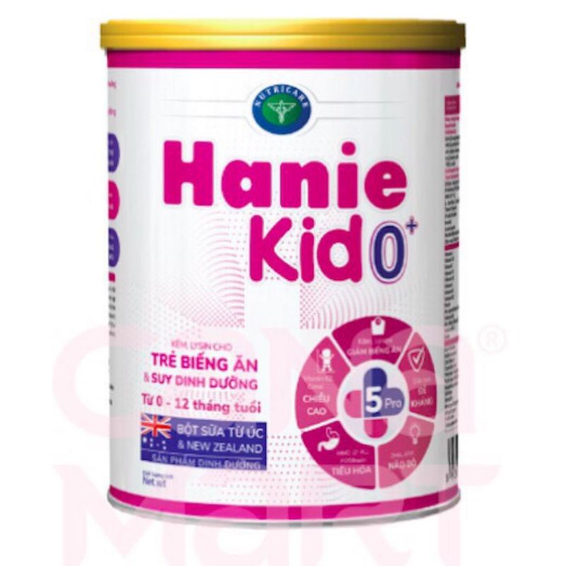 Sữa bột Smarta Hanie Kid 0+ (400g)