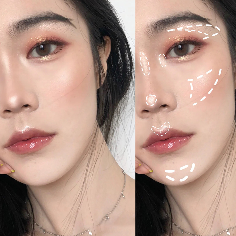 Phấn Má Hồng Mengxuan Bắt Sáng Tạo Khối Chuyên Nghiệp