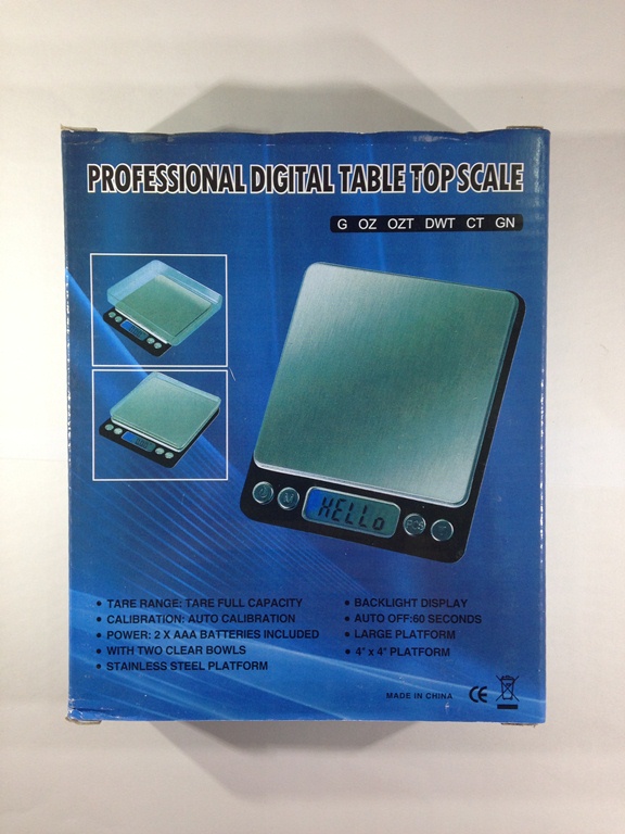 Cân tiểu ly điện tử nhà bếp nhiều chức năng và đơn vị cân tải trọng 500g độ chính xác cao