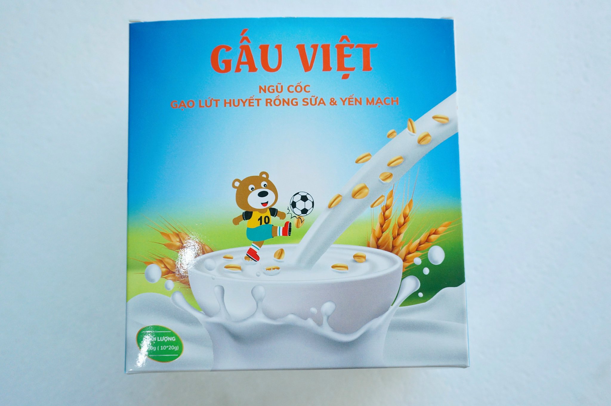 Ngũ cốc Long Giang-  Gạo lứt huyết rồng sữa &amp; Hạt Sen