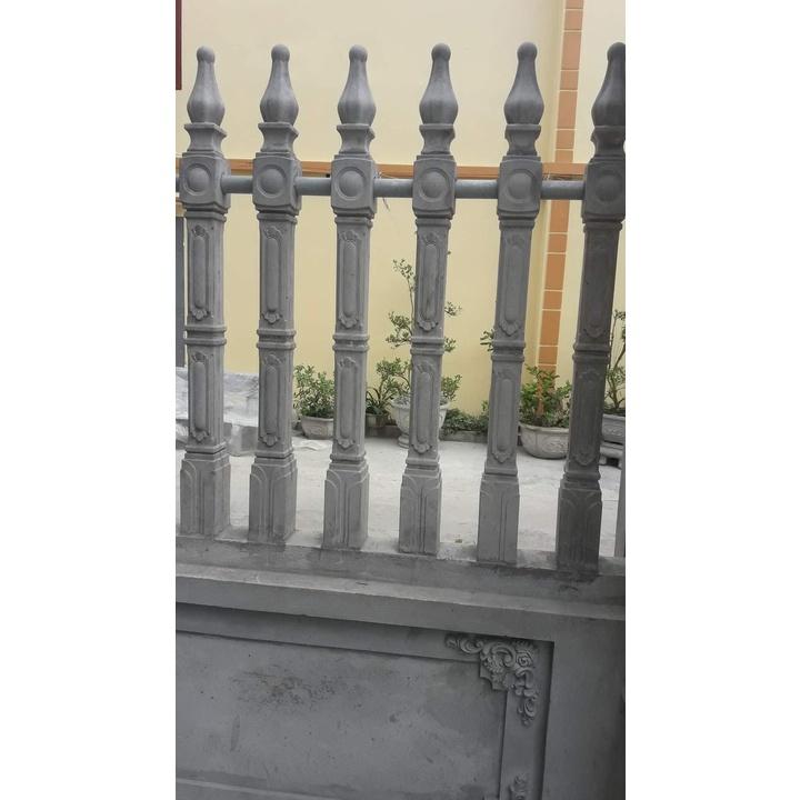 Khuôn đúc cọc rào tài phú Hoa Nổi cao 130cm nhựa ABS Siêu Bền