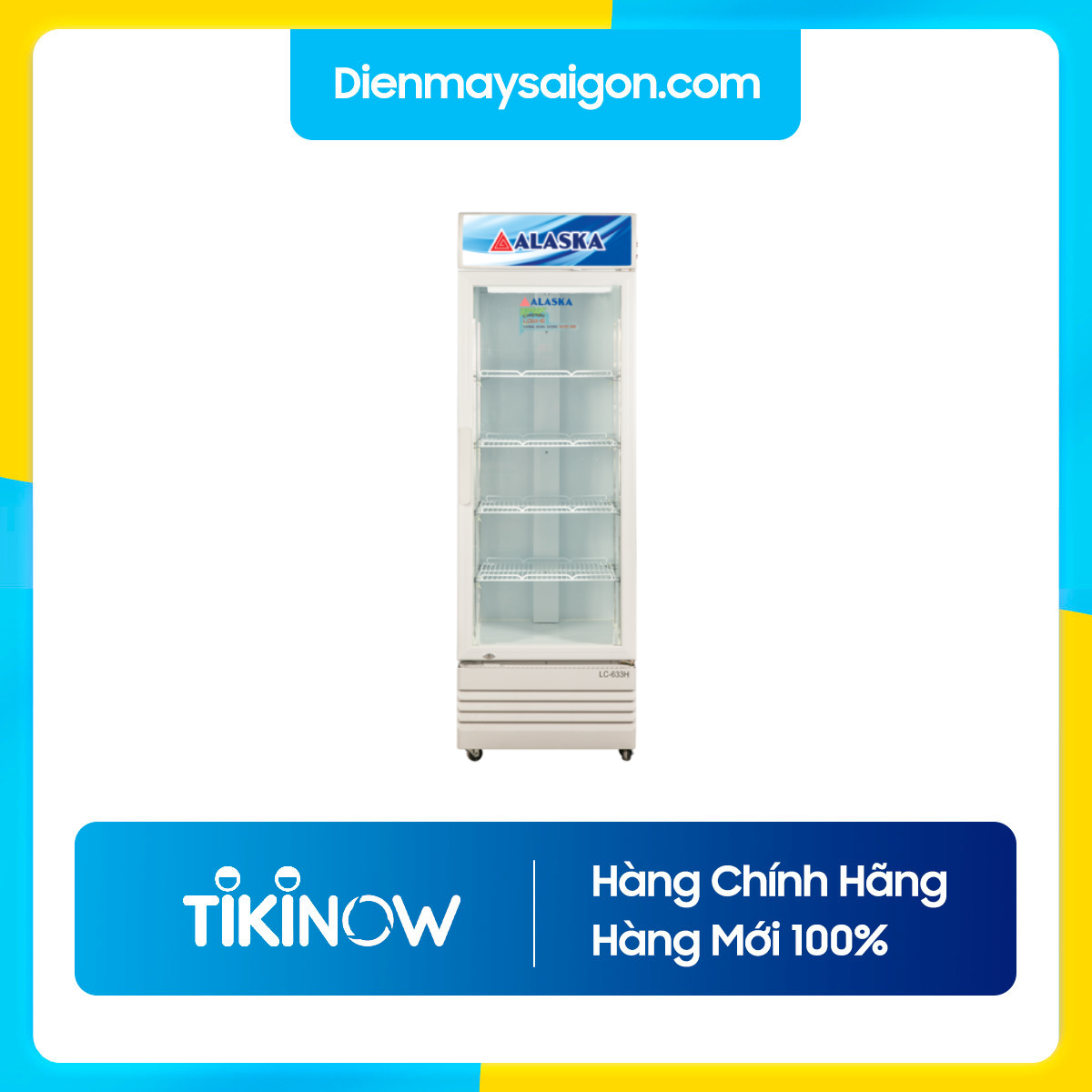 LC-833C - Tủ Mát Alaska 500L HÀNG CHÍNH HÃNG CHỈ GIAO HỒ CHÍ MINH